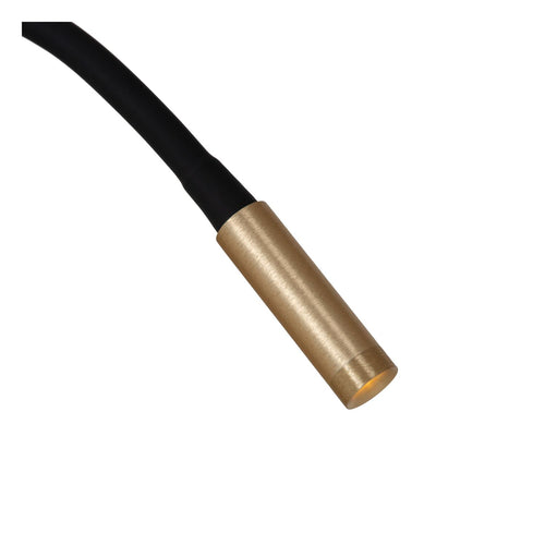 Lucide wandspot ASJA - Geïntegreerde LED - Mat Goud / Messing