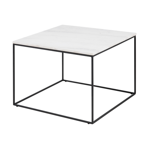 Lisomme Nina marmeren salontafel wit - 60 x 60 cm - vtwonen shop