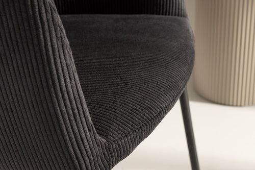 Rebellenclub Eetkamerstoel Cerreto - Zwart - vtwonen shop