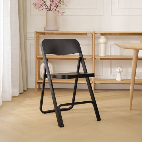 Fameg Flip Houten Klapstoel Zwart - vtwonen shop