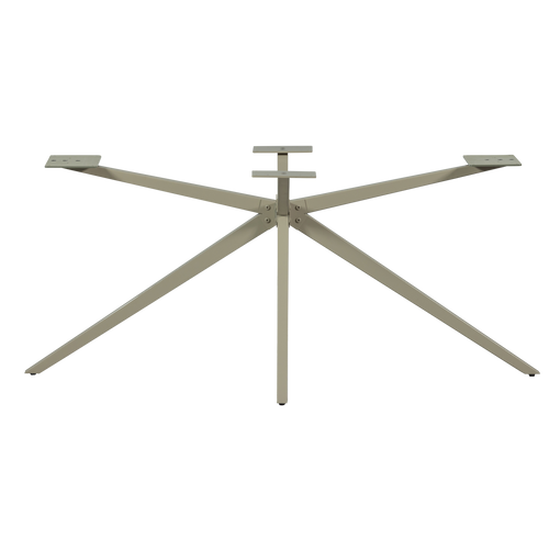 WOOOD kruispoot Xl Holland - Metaal - Dakargrau - 72x170x80 - vtwonen shop