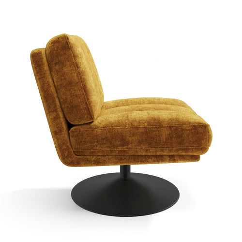 Sia Home -  TIMELESS - Fluweel met structuur - Mosterd - 60.5cm