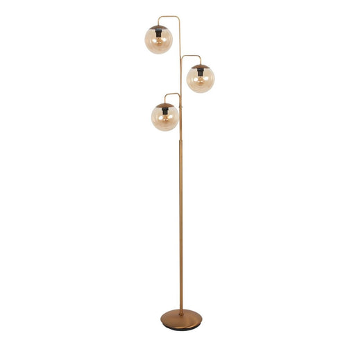 Steinhauer vloerlamp Bollique - 3 lichts - 24  x 172   cm - brons