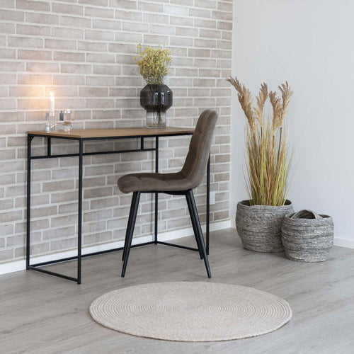 Artichok Macy Vloerkleed voor Binnen en Buiten Ø 120 cm - Zand - vtwonen shop