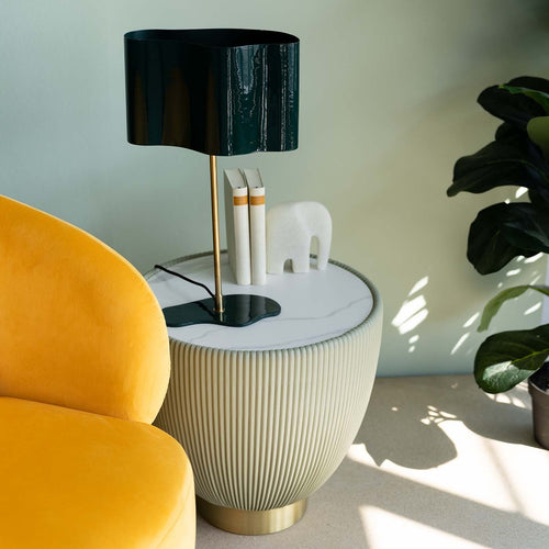 Kare Design tafellamp Cloudy - blauw