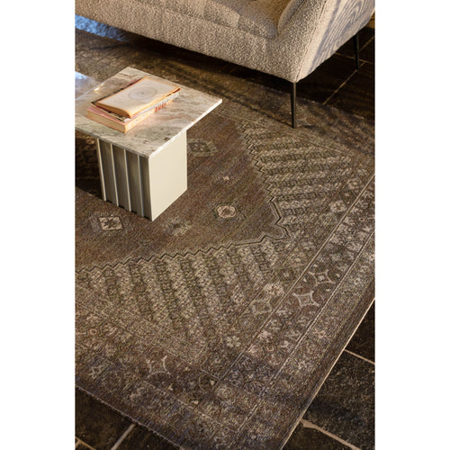 Dutchbone Devon Vloerkleed Earthy Bruin 170x240 - vtwonen shop