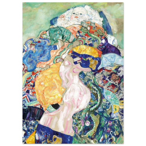 Artfulprints Poster Gustav Klimt - Infant   - 50x70 cm - Meerkleurig