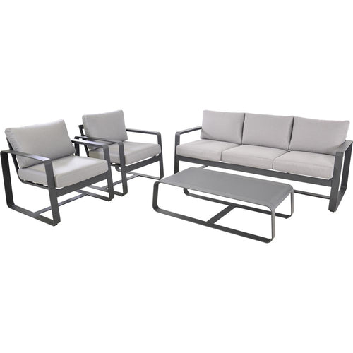 Lesli Living loungebank Belezza - antraciet - 194x78x73cm