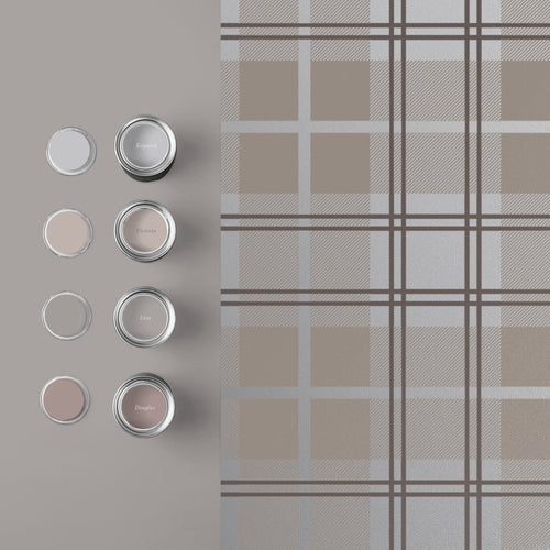 Graham & Brown Vliesbehang - Tartan Earth - 10mx52cm - vtwonen shop