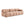 LaMiaSofa 3-zits bank Sanremo - chenille stof - terracotta - 285x96x70