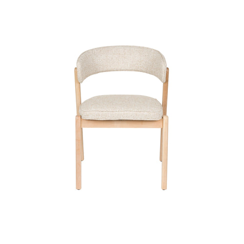 Zuiver Bright Eetkamerstoelen Beige - Set van 2 - vtwonen shop