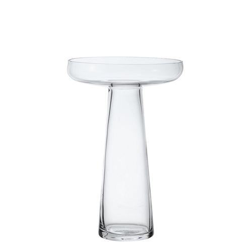 Sia Deco Vaas Decoratief - transparant - glas - H27 - vtwonen shop