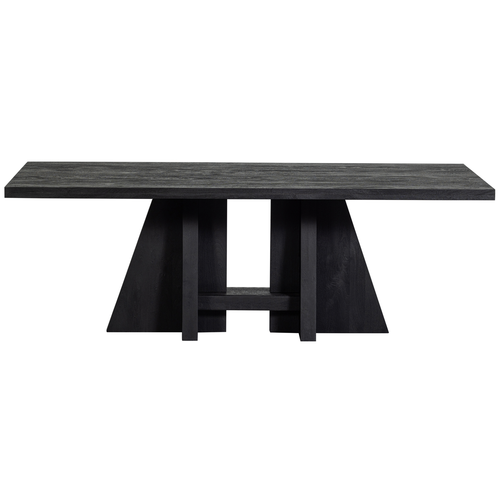 WOOOD eettafel Kean - Mango - Zwart - 75x220x100 - vtwonen shop