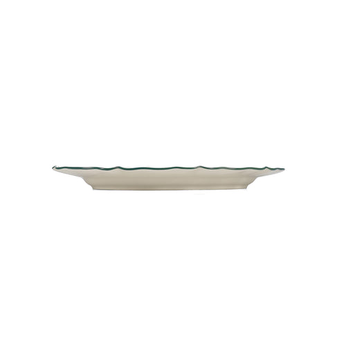 S|P Collection - Serveerschaal 32,5x22,5cm ovaal green Cyril
