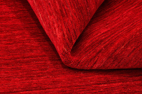 Vloerkleed MOMO Rugs Panorama Uni Red 250x350 cm