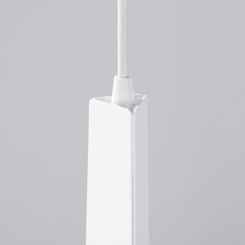 Sollux Lighting Hanglamp PRYSM 1 wit - 8x8x120cm