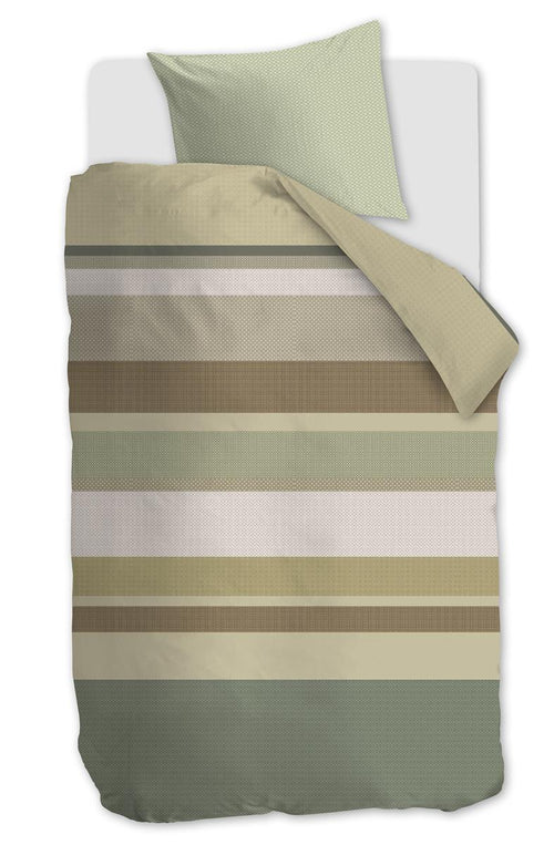 Beddinghouse dekbedovertrek Audrie - 140x200/220 cm - groen - vtwonen shop