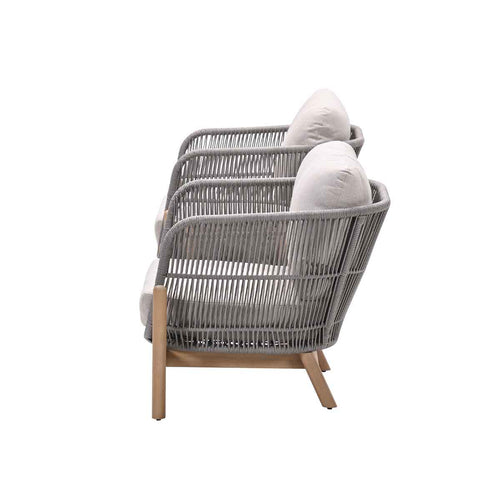 Garden Impressions loungeset Aberdeen grey sand 3-delig
