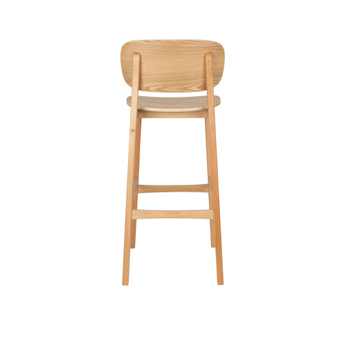 Zuiver Fleur Barkruk Hout Beige