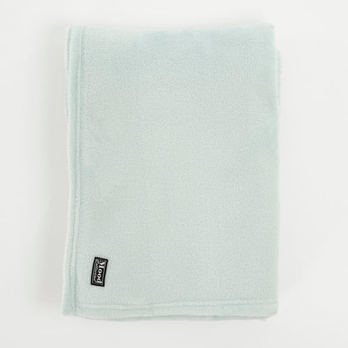 In The Mood Collection Famke Fleece Plaid - L180 x B130 cm - Mintgroen
