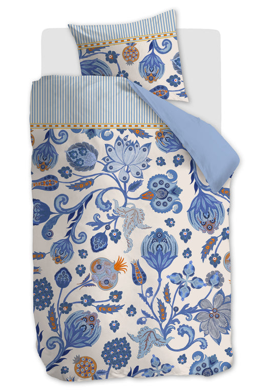 Oilily Dekbedovertrek Taya - 140 x 200/220 cm - Blauw
