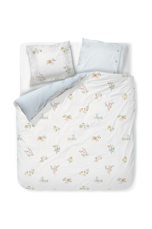 Pip Studio dekbedovertrek Blossom Chique - 240x200/220 cm - wit - vtwonen shop
