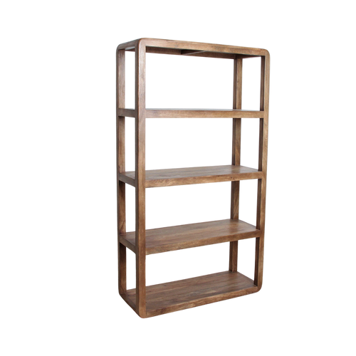 Raw materials opbergrek Bullnose - bruin - 100x38x177 cm