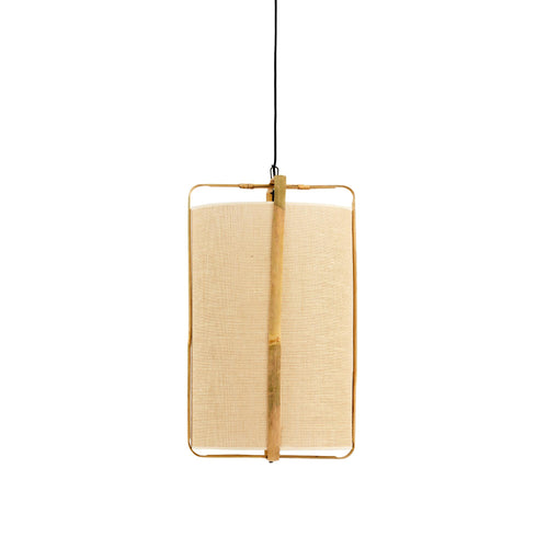 Light & Living hanglamp Sendai - zand - Ø37cm - vtwonen shop