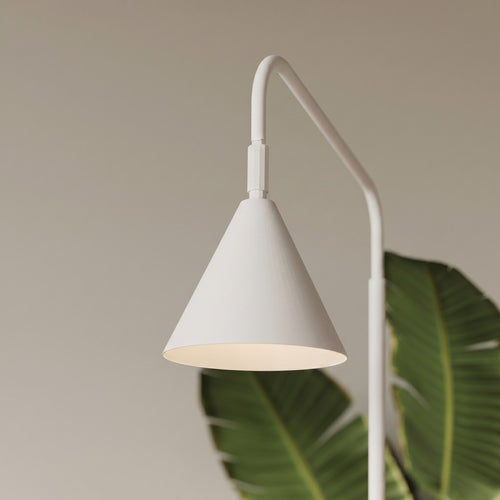 Sollux Lighting Vloerlamp NOX wit - 30x30x165cm