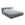 LaMiaSofa Bed met opbergruimte Roma - chenille stof - bordeaux - 200x228x82