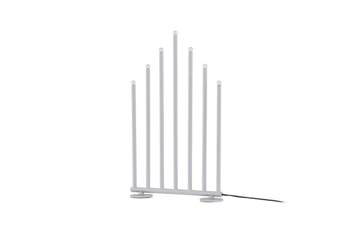 Rebellenclub Tafellamp Borga - Mat silver - vtwonen shop