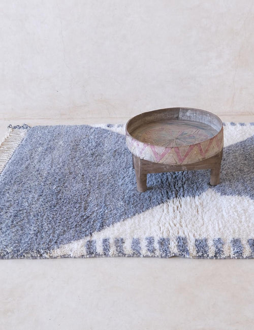 AFK Living vloerkleed Berber - handgemaakt - Wol - 114 x 164 cm - vtwonen shop