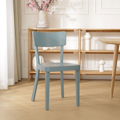 Fameg Fergus Houten Eetkamerstoel Blauw - vtwonen shop