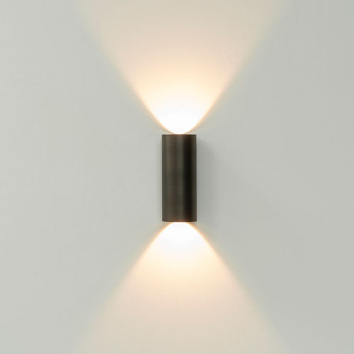 Artdelight Wandlamp Brody 2 - Donker Antiek Brons - Dim To Warm