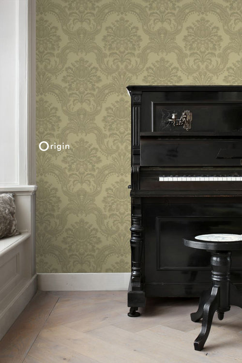 Origin Wallcoverings behang ornamenten licht glanzend goud - 53 cm x 10,05 m - 346526 - vtwonen shop