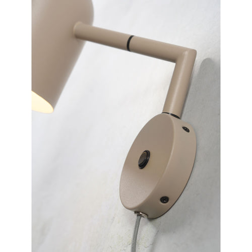 it's about RoMi wandlamp Marseille - bruin - 29x12x27cm - vtwonen shop