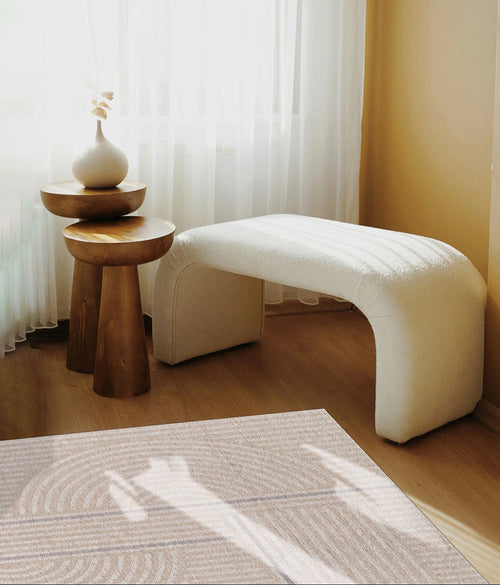 AFK Living vloerkleed Basile - voor binnen en buiten - beige - 160 x 230 cm - vtwonen shop