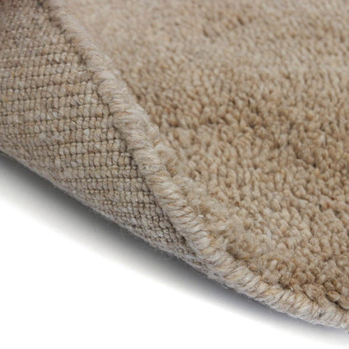 Interieur05 berber vloerkleed Nador - zand - Ø 120 cm