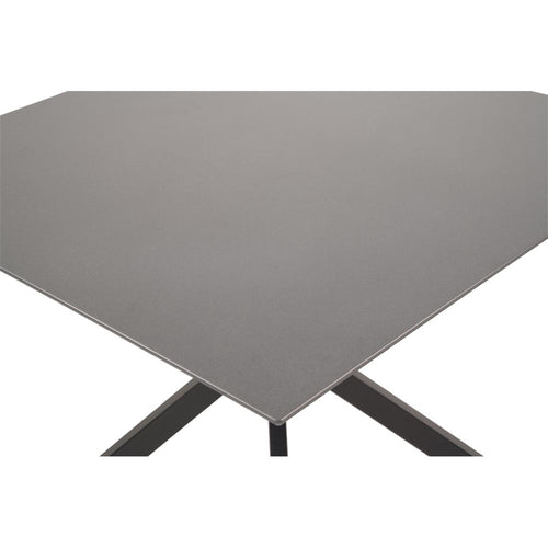 Lesli Living tuintafel Crest - zwart - 90x90x73cm