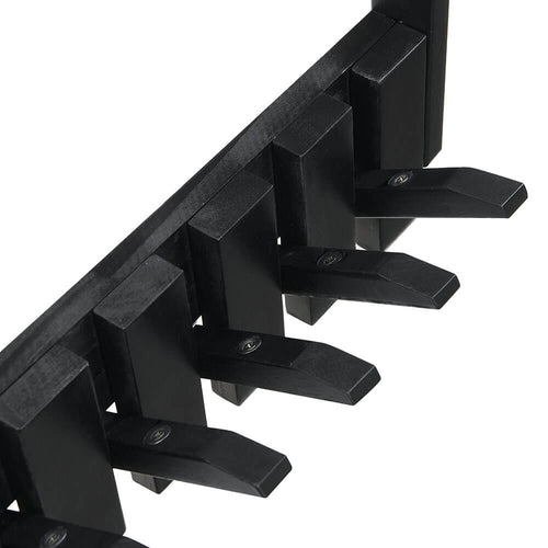 Home Deluxe Kapstok PORTE - 56 x 3,5 x 15 cm, zwart