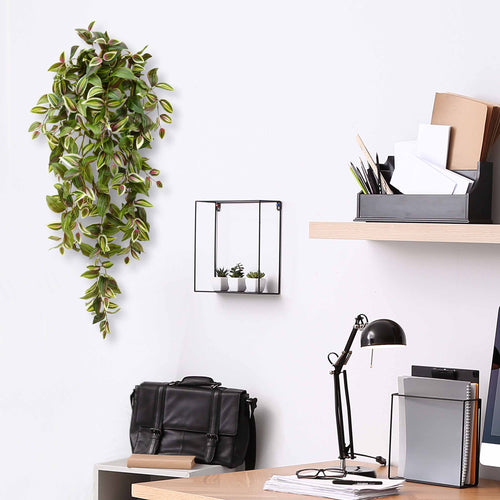 Maxifleur Tradescantia kunst hangplant 100cm - bont