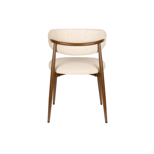 Housecraft Living Noor Eetkamerstoelen Beige - Set van 4