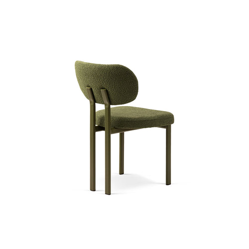 Set van 2 stoelen met gesp Sam boucle donker olijfgroen - 52x51x82cm