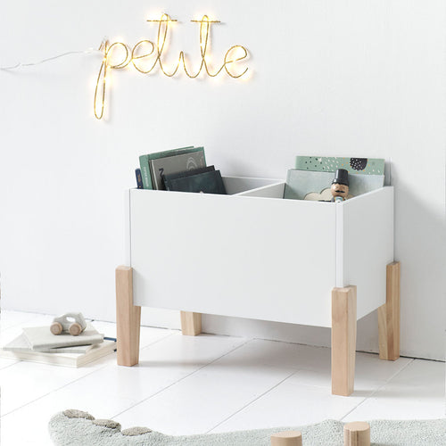 Petite Amélie Speelgoedkist CIEL - MDF - wit