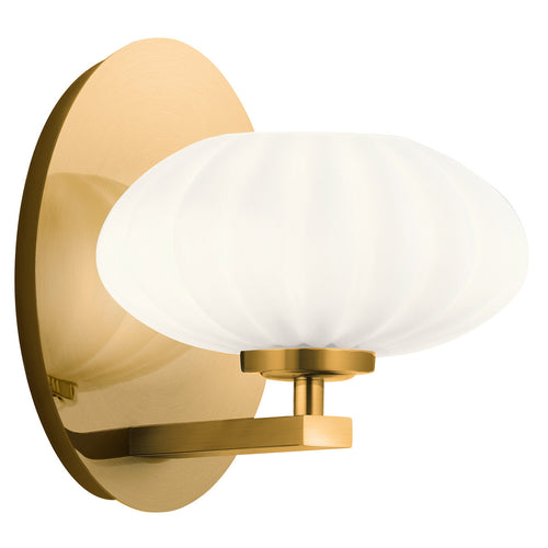 Elstead Kichler Pim Badkamer Wandlamp Vos Goud, 3000K, IP44