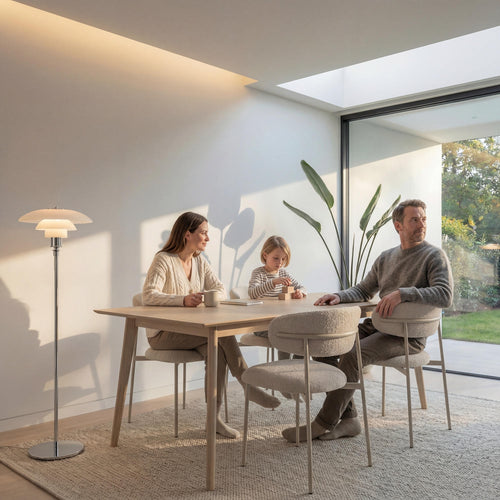 Furnhouse uitschuifbare eettafel Porto - Witte olie - 170/270x95 cm
