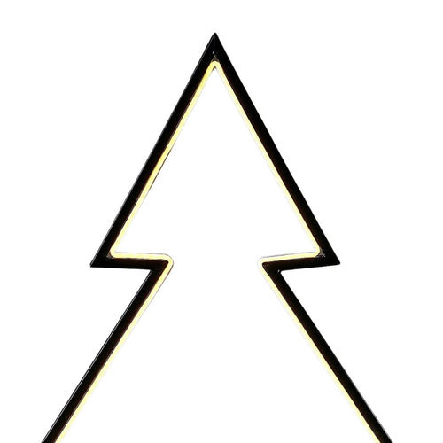 Luca Lighting Garden d'Light Kerstboom Tuinsteker - Kerstversiering Buiten met Warm Wit LED Licht - Kerst Decoratie met Timer en 8 Lichtstanden -