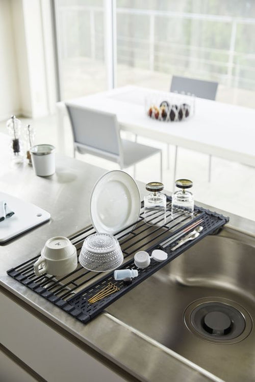 Yamazaki Afdruipmat Opvouwbaar - Tower - Zwart