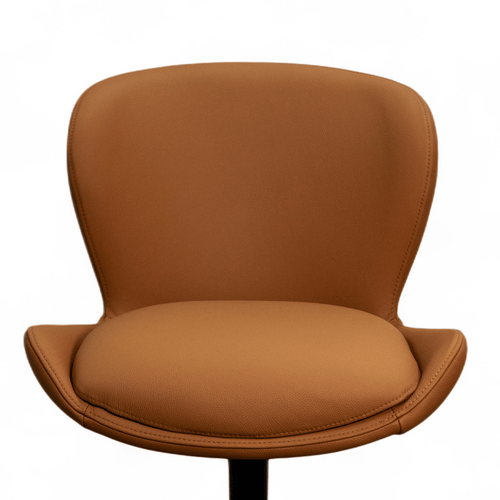 Furnhouse eetkamerstoel Nicklas - Cognacbruin - Leer - Set van 2