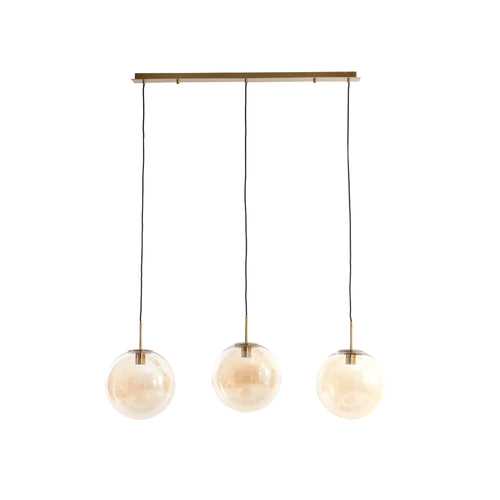 Light & Living hanglamp Medina - oranje - 120x30x30cm